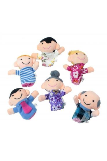  193 6lı Aile Parmak Kukla