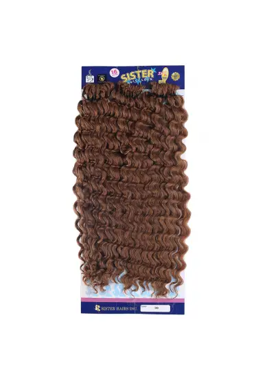 Sister Afro Dalgası Saç / Bakır 30  
