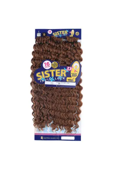 Sister Afro Dalgası Saç / Bakır 30  