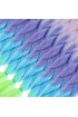 Afrika Örgülük Ombreli Sentetik Saç 100 Gr. / Şeker Pembe / Mor / Açık Mavi / Neon Sarı  