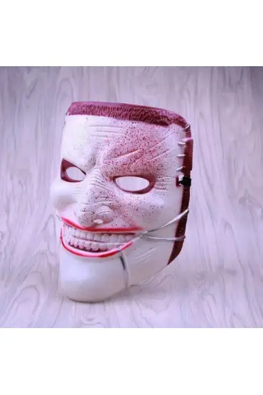Reçine Ölüm Joker Maskesi Kanlı 23x18 cm  