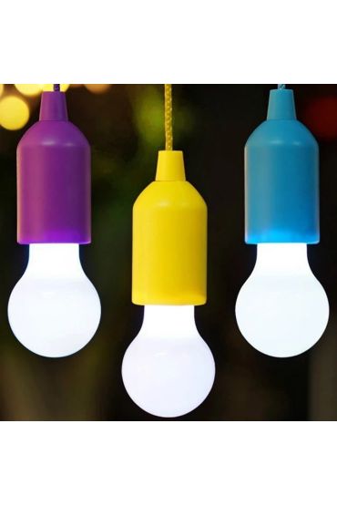 Çek Yak Portatif İpli Lamba - Taşınabilir Kamp Feneri  