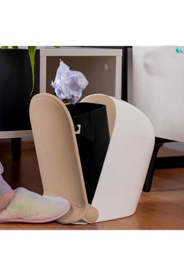Ayak Pedallı Çöp Kutusu - Mutfak Banyo WC Çöplüğü  