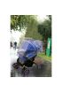 Bebek Arabası Yağmurluğu - Mavi  