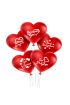 Seni Seviyorum Yazılı 20 li Kalp Balon  
