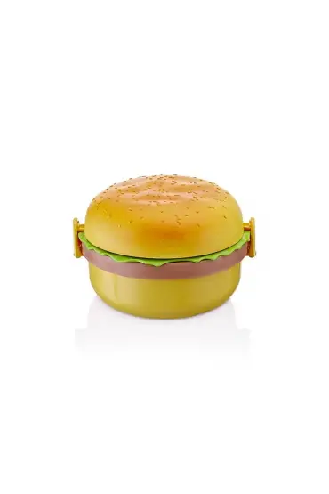 Hamburger Görünümlü Beslenme ve Saklama Kabı  