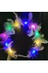 Led Işıklı Rengarenk Yanan 3 Fonksiyonlu Otrişli Parti Tacı Renkli 12x12 cm  