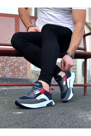  741 - Lacivert Füme Erkek Spor Ayakkabı