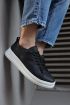  952  Sneakers Ayakkabı  Siyah (Beyaz Taban)