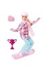  505 Barbie Snowboard Sporcusu Bebek