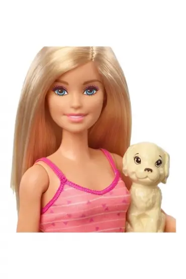  505  Bebek ve Aksesuarları 3 Yavru Köpekli Oyun Seti Mattel Lisanslı