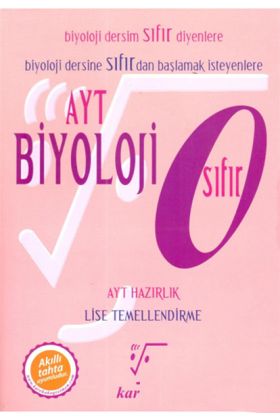  404 Karekök AYT Biyoloji Sıfır (Yeni)
