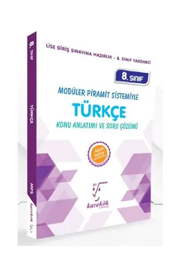  404 Karekök 8. Sınıf LGS Türkçe Konu Anlatımlı (Yeni)