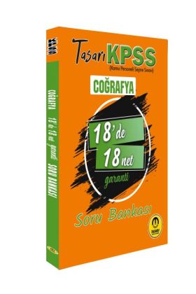  404 Tasarı KPSS Coğrafya 18'de 18 Net Soru Bankası