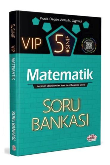  Editör 5. Sınıf VIP Matematik Soru Bankası