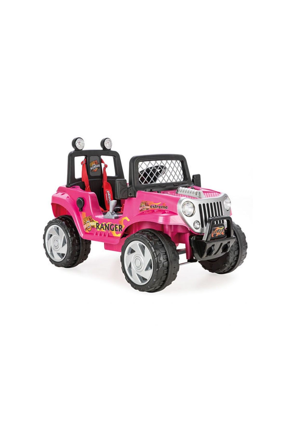 193 Ranger 12 V Uzaktan Kumandalı Akülü Araba Metalik Pembe
