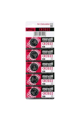  192 Maxell Cr2032 3v Lityum Düğme Pil 5'li Paket
