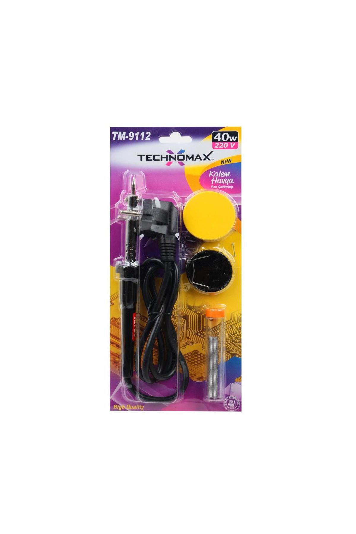 192 Technomax 40w Tm-9112 Kalem Havya Tam Set