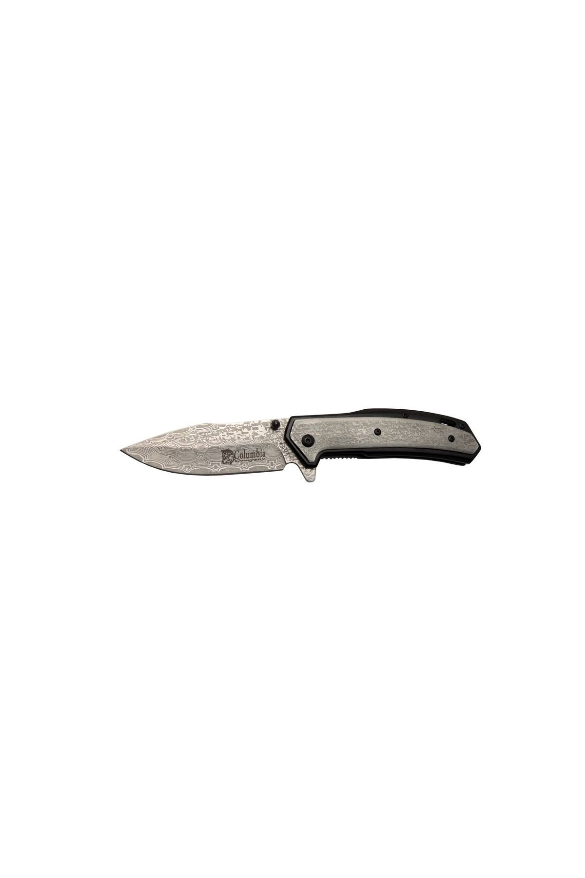 192 Columbia A-2120a Siyah Damascus Çakı