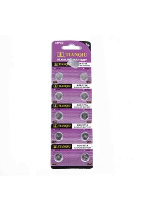  192 TıanQıu Ag6 Lr920/371 Alkalin 10'lu Düğme Pil