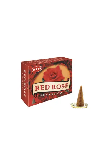  192 Red Rose Cones