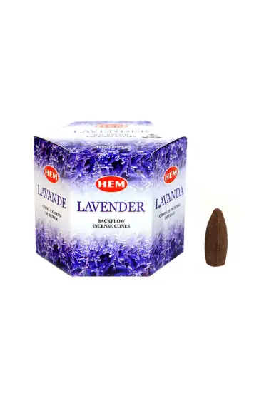  192 Lavender Back Flow Cones