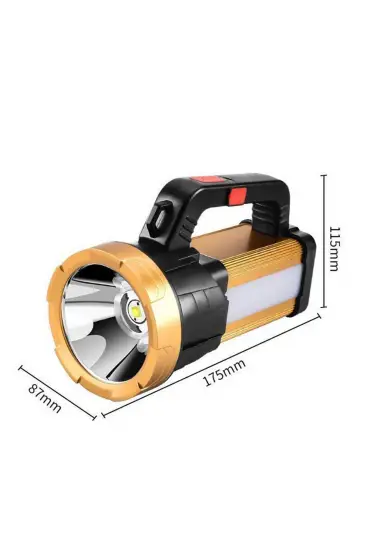  192 6 Mod Şarjlı El Feneri Projektör Tipi Watton Wt-615