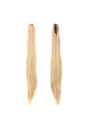 Tokalı Düz At Kuyruğu / Balköpüğü Beyaz Platin Röfleli  