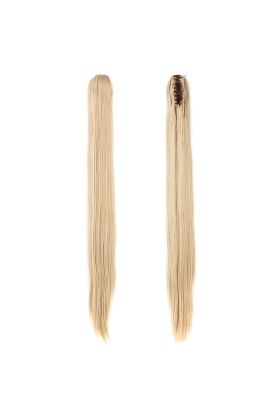 Tokalı Düz At Kuyruğu / Kumral Beyaz Platin Röfleli  