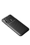  192 Samsung Galaxy A11 Kılıf Focus Karbon Silikon - Ürün Rengi : Siyah
