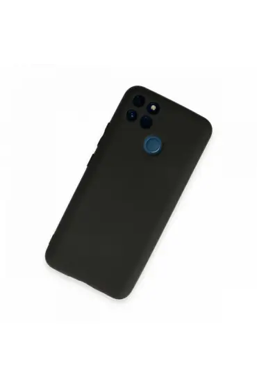  192 Realme C25y Kılıf First Silikon - Ürün Rengi : Siyah