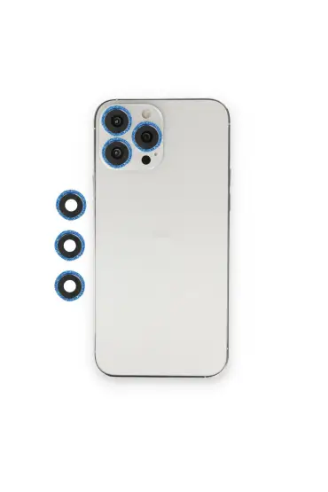 192 İphone 13 Pro Shine Kamera Lens - Ürün Rengi : Gümüş