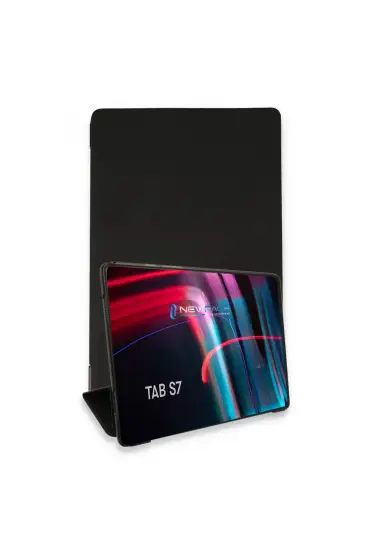  192 Samsung Galaxy T870 Tab S7 11 Kılıf Tablet Smart Kılıf - Ürün Rengi : Siyah