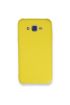  192 Samsung Galaxy J7 Kılıf Nano İçi Kadife  Silikon - Ürün Rengi : Sarı