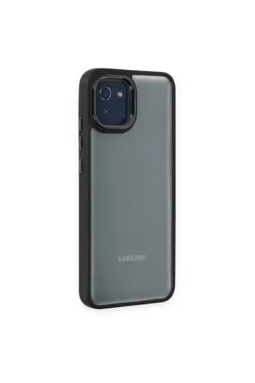  192 Samsung Galaxy A03 Kılıf Dora Kapak - Ürün Rengi : Siyah