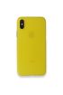 192 İphone Xs Max Kılıf Pp Ultra İnce Kapak - Ürün Rengi : Sarı
