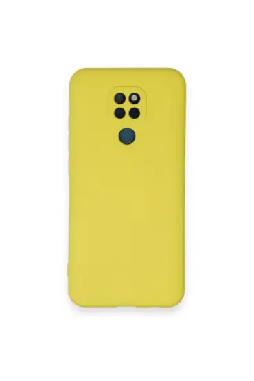  General Mobile Gm 20 Kılıf Nano İçi Kadife  Silikon - Ürün Rengi : Sarı