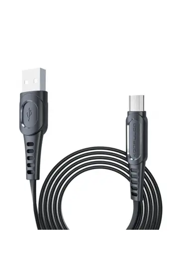  Dc01 Süper Hızlı Micro Usb Kablo 1m 2.4a - Ürün Rengi : Siyah