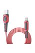  Dc01 Süper Hızlı Micro Usb Kablo 1m 2.4a - Ürün Rengi : Kırmızı