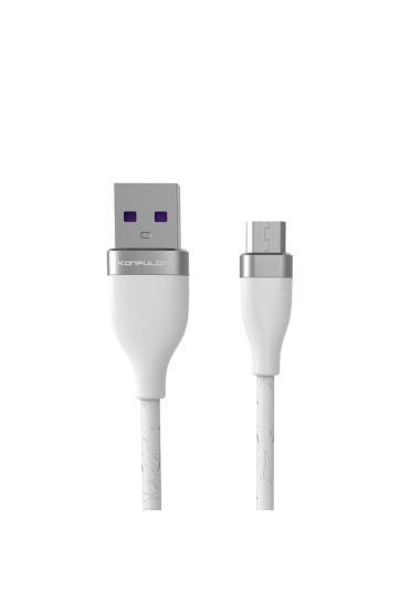  S82 Seramik Uçlu Micro Usb Kablo 1m 3.1a - Ürün Rengi : Beyaz