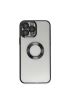  İphone 14 Pro Kılıf Slot Silikon - Ürün Rengi : Gümüş