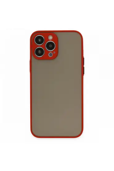  İphone 14 Pro Max Kılıf Montreal Silikon Kapak - Ürün Rengi : Gri