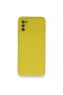  Samsung Galaxy A02s Kılıf Nano İçi Kadife  Silikon - Ürün Rengi : Sarı