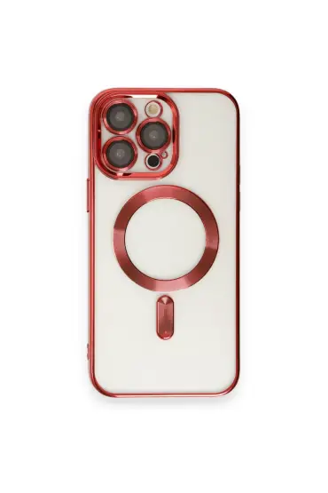  İphone 14 Pro Kılıf Kross Magneticsafe Kapak - Ürün Rengi : Kırmızı