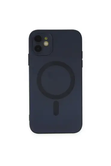  İphone 12 Kılıf Moshi Lens Magneticsafe Silikon - Ürün Rengi : Sierra Blue