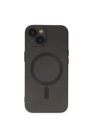  İphone 14 Kılıf Moshi Lens Magneticsafe Silikon - Ürün Rengi : Siyah