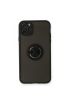  İphone 11 Pro Kılıf Montreal Yüzüklü Silikon Kapak - Ürün Rengi : Lacivert