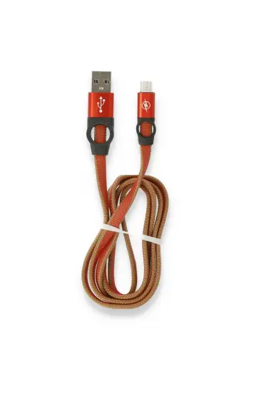  Nf136 Micro Usb Kablo - Ürün Rengi : Kırmızı