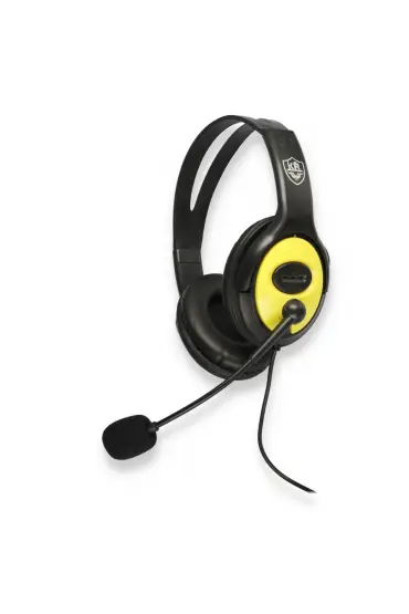  Gm702 Kafa Üstü Oyuncu Kulaklık - Ürün Rengi : Sarı