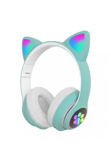  Stn28 Kablosuz Kedi Kulaklık - Ürün Rengi : Siyah